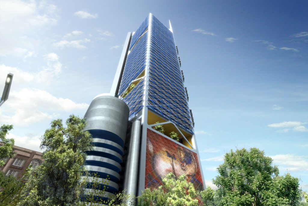The new head offices will comprise two buildings: the BBVA Bancomer Tower and the BBVA Bancomer Operating Center bbva bancomer operating center in the parques polanco in mexico