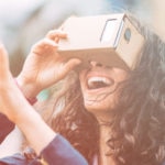 realidad virtual mujer movil diversión recurso bbva