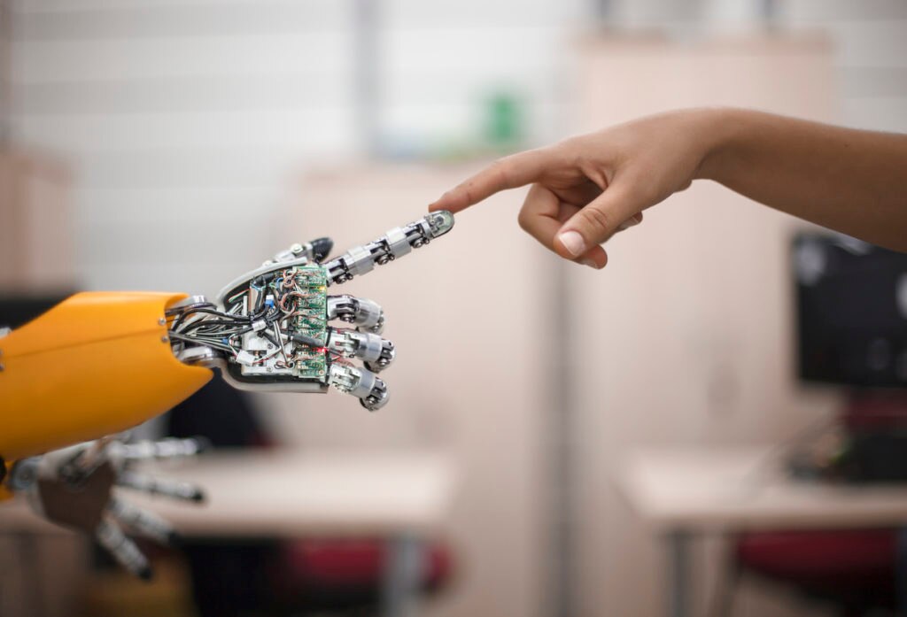 bbva robot mano conexion
