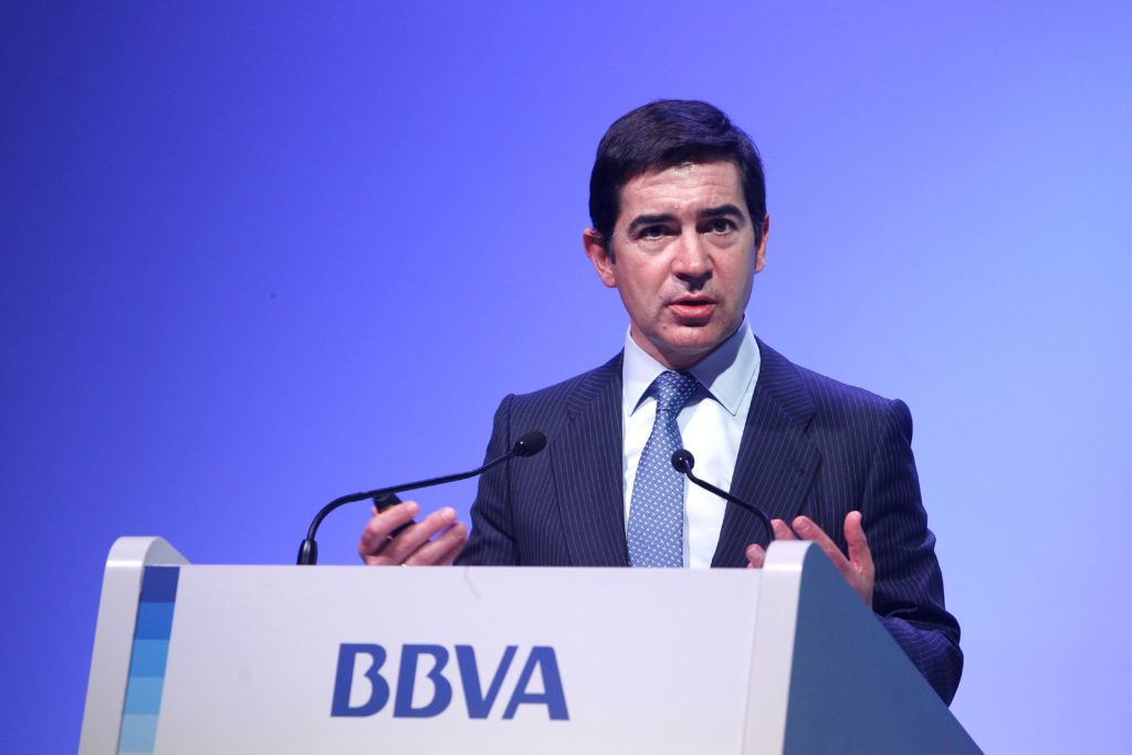 Carlos Torres Consejero Delegado de BBVA Resultados Fotografía de Carlos Torres Consejero Delegado de BBVA Resultados