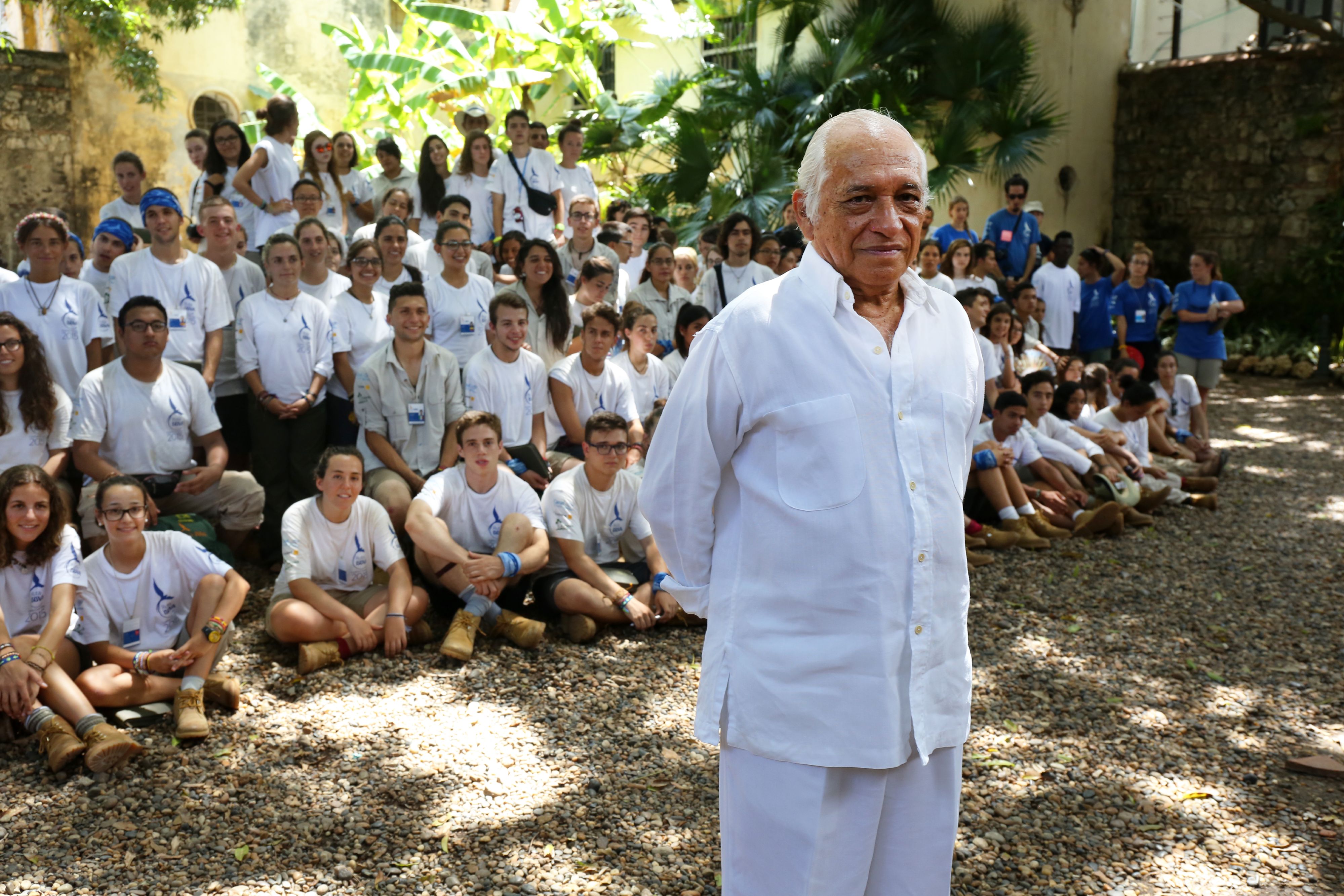 La expedicion de Ruta BBVA 2015 estuvo con Jaime García Márquez hermano del Premio Nobel La expedicion de Ruta BBVA 2015 estuvo con Jaime García Márquez hermano del Premio Nobel