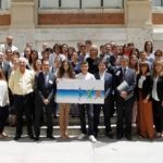 Participantes y ganadores del premio valores de futuro Fotografía de los participantes y ganadores del premio Valores de Futuro BBVA