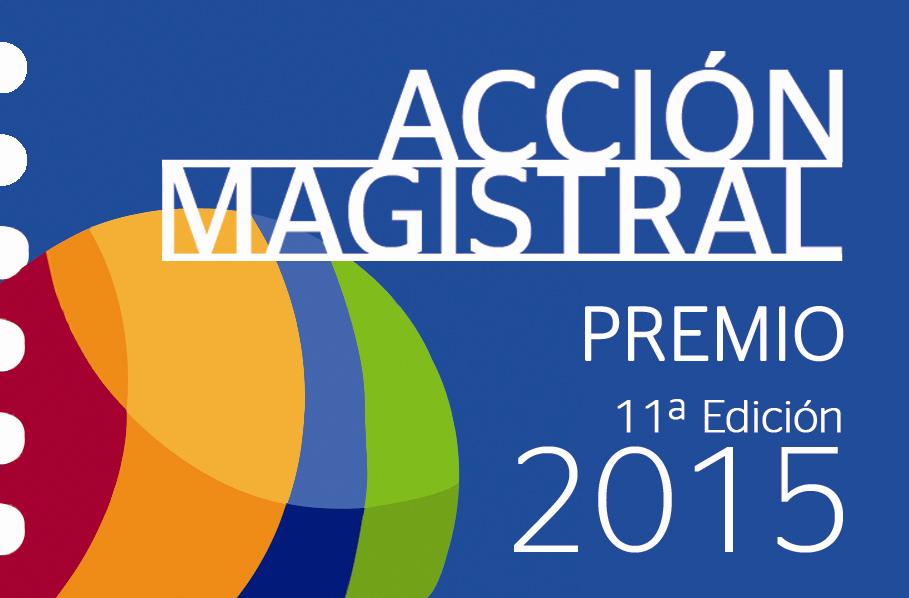 Imagen del logo de los premios Acción Magistral 2015 BBVA y FAD