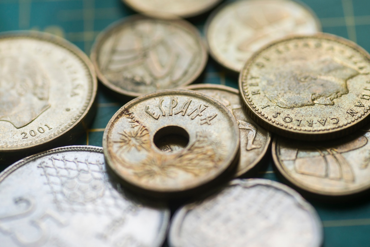 Spanish peseta Spanish peseta