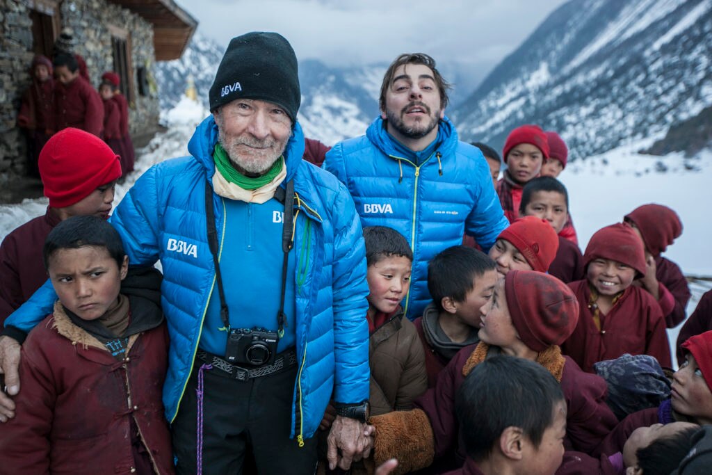 Carlos Soria y Jordi Roca, presentan 'El Heladero del Himalaya'