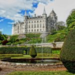 castillo jardín recurso