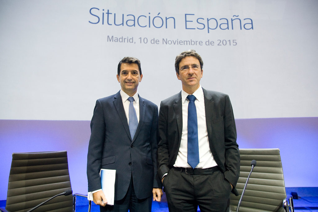 Rafael Domenech y Jorge Sicilia. Presentacion Situacion España