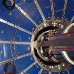 Fotografía del Sistema ALICE de rastreo de partículas del Gran Colisionador de Hadrones.