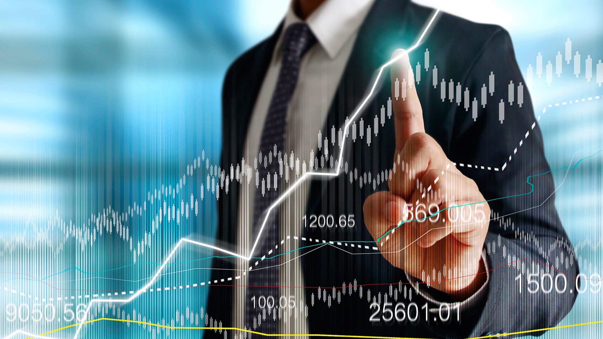 Recurso BBVA economía resultados gráfica