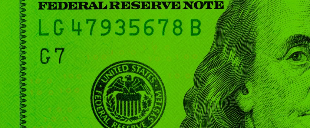 Billete de dólar Reserva Federal tipos de interés EEUU recurso Fotografía de billete de dólar BBVA