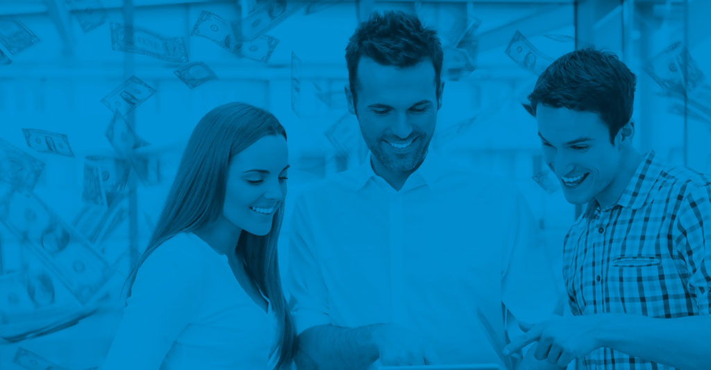 Recurso crowd Funding azul Recurso crowd Funding azul