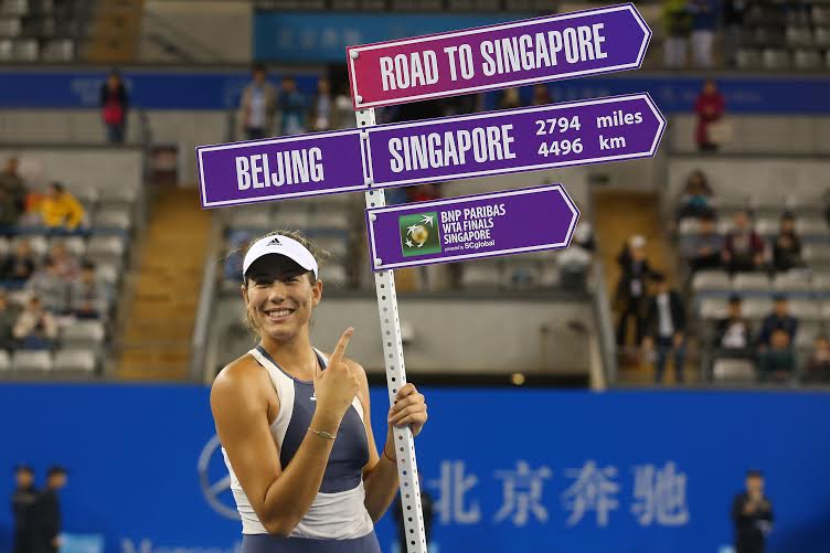 Fotografía Garbiñe Muguruza consigue la clasificación para las WTA Finals de Singapur 2015