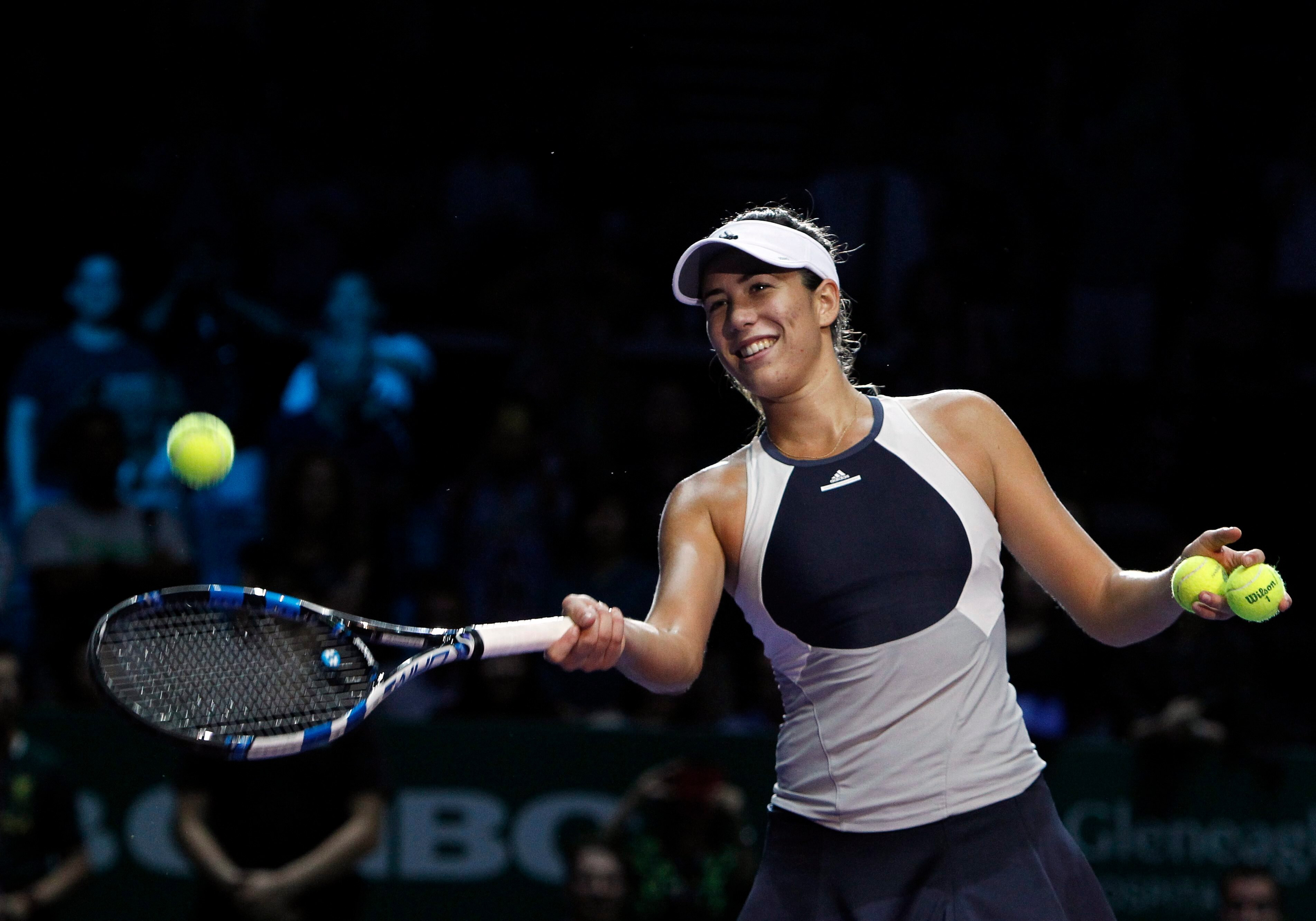 Fotografía: Garbiñe Muguruza en WTA Finals de Singapur en 2015 Fotografía: Garbiñe Muguruza en WTA Finals de Singapur en 2015