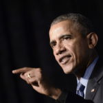 USA OBAMA:. Washington (United States), 23/10/2015.- US President Barack Obama speaks at the Democratic National Committee's Women's Leadership Forum in Washington DC, USA, 23 October 2015. The DNC is holding its 22nd Annual Women's Conference. (Estados Unidos) EFE/EPA/Olivier Douliery / POOL