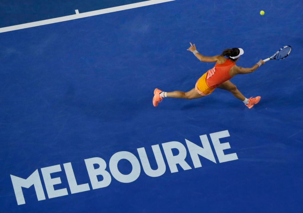 Partido entre Garbiñe Muguruza y Barbora Strycova Partido entre Garbiñe Muguruza y Barbora Strycova