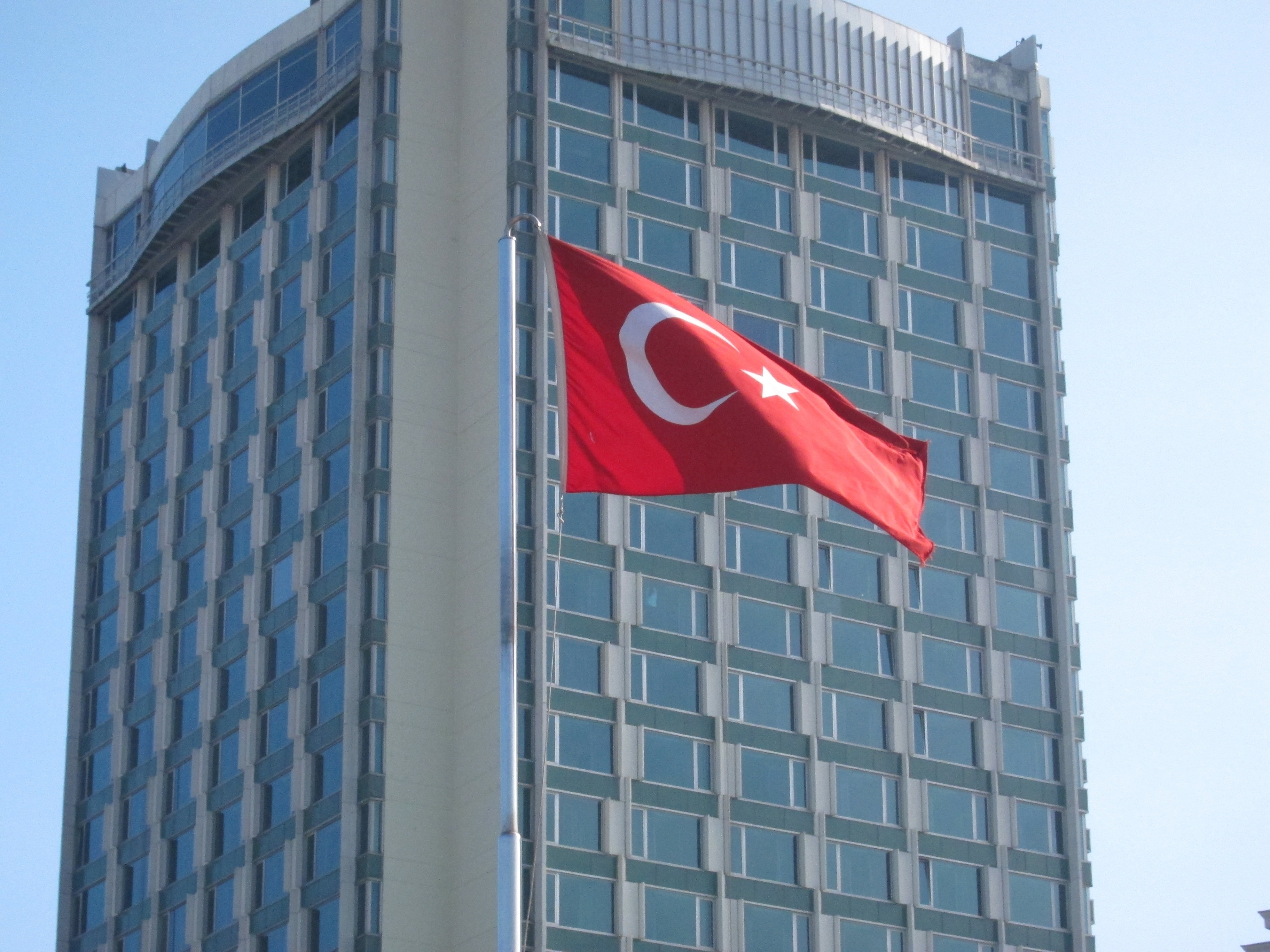 Fotografía de bandera de Turquía. BBVA