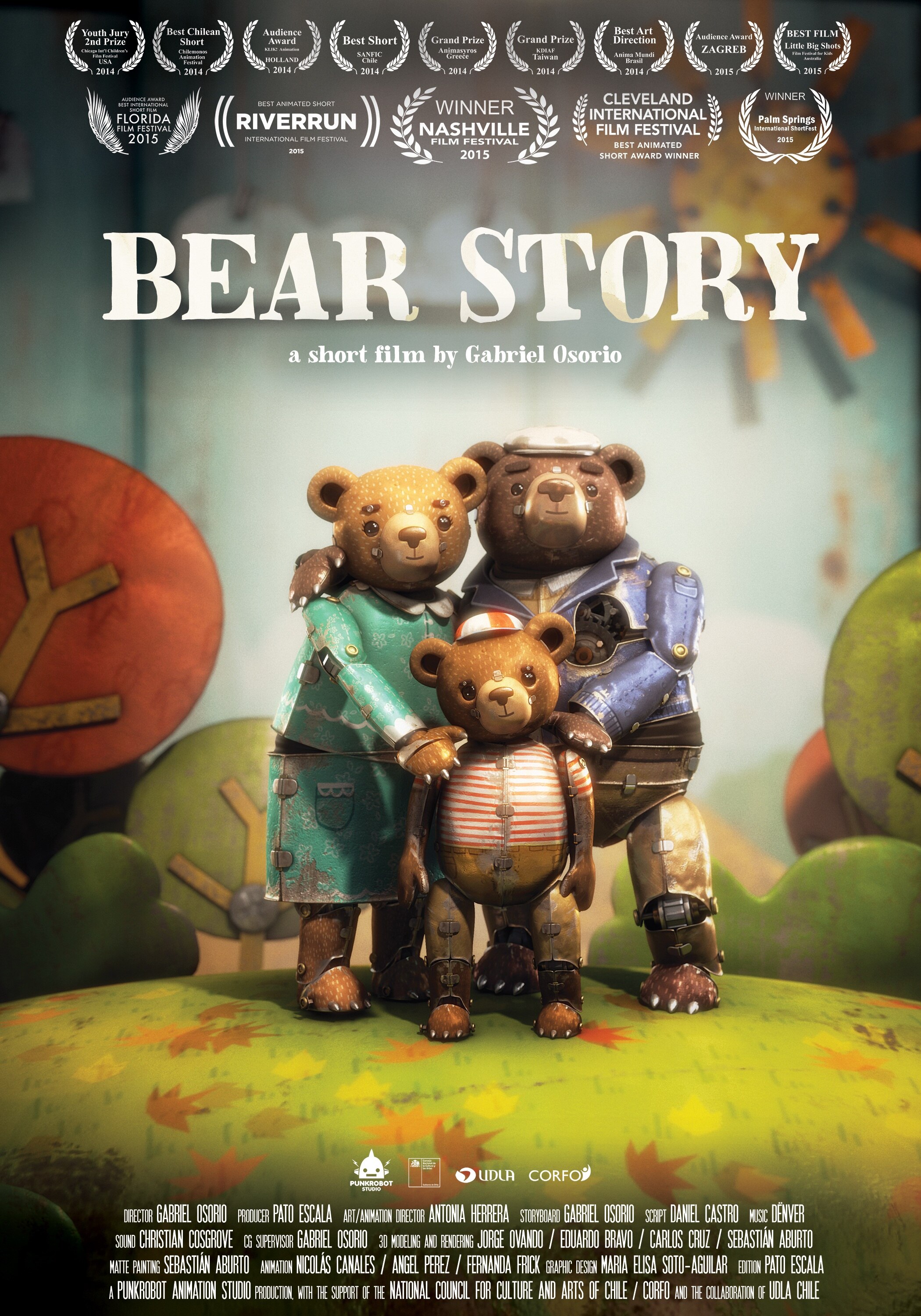 Imagen de Bear Story Cartel Oscar