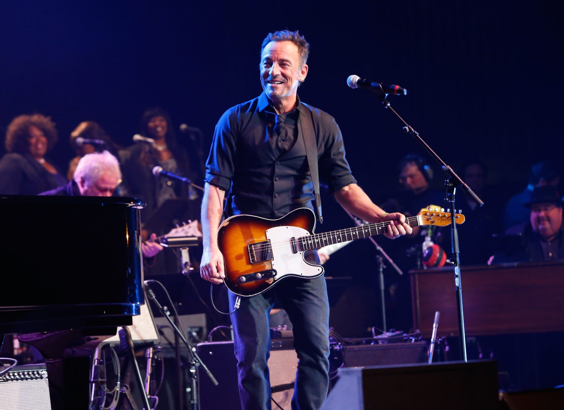 El músico estadounidense Bruce Springsteen anuncia su gira de conciertos en España