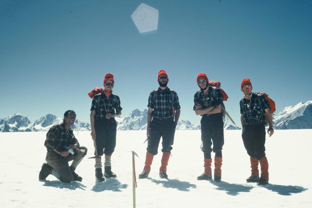 Fotografia: Carlos Soria durante la Expedición al Elbrus 1968