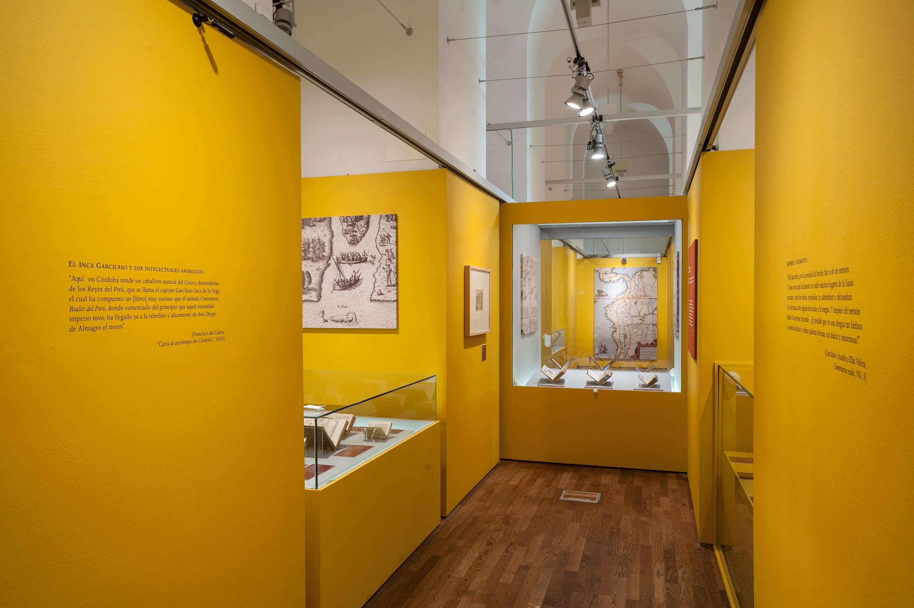 Exposición del Inca Garcilaso de la Vega en la Biblioteca Nacional de Fotografía de la exposición del Inca Garcilaso de la Vega en la Biblioteca Nacional- BNE