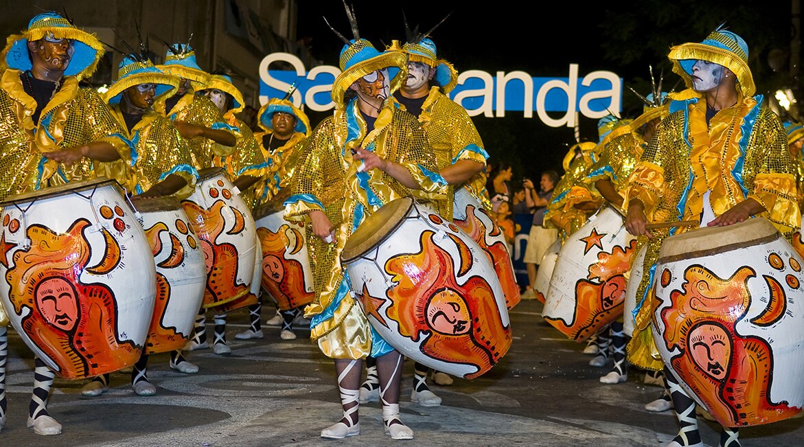 Fotografía de Carnaval Uruguay Montevideo disfraces comparsa