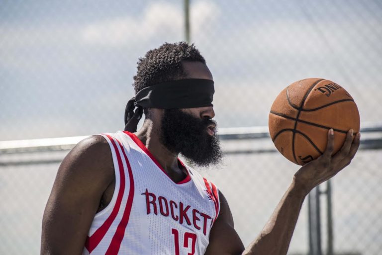 James Harden, jugador de los Houston Rockets y embajador BBVA en la NBA