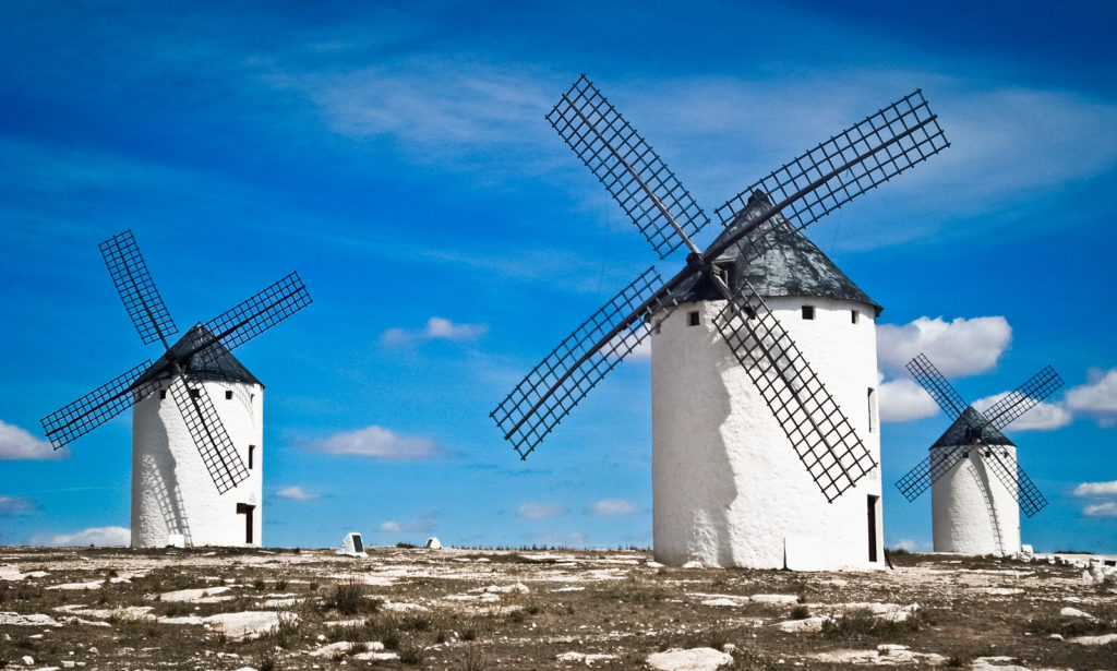 Los molinos de Don Quijote de La Mancha de Maria Grazia Montagnari via Foter.com / CC BY Fotografía de los molinos de Don Quijote de La Mancha de Maria Grazia Montagnari via Foter.com / CC BY