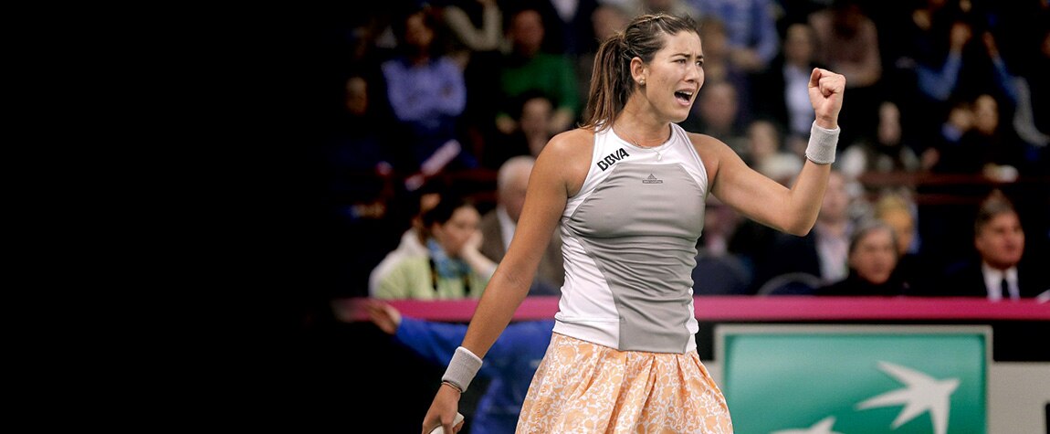 Garbiñe Muguruza, durante un torneo en la temporada pasada | Foto: EFE Garbiñe Muguruza, durante un torneo en la temporada pasada | Foto: EFE