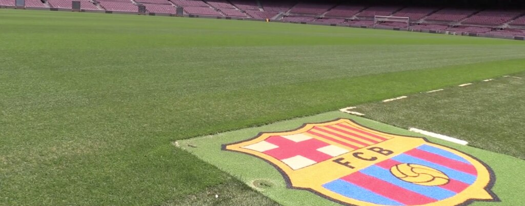 Césped del Camp Nou, estadio del FC Barcelona Césped del Camp Nou, estadio del FC Barcelona