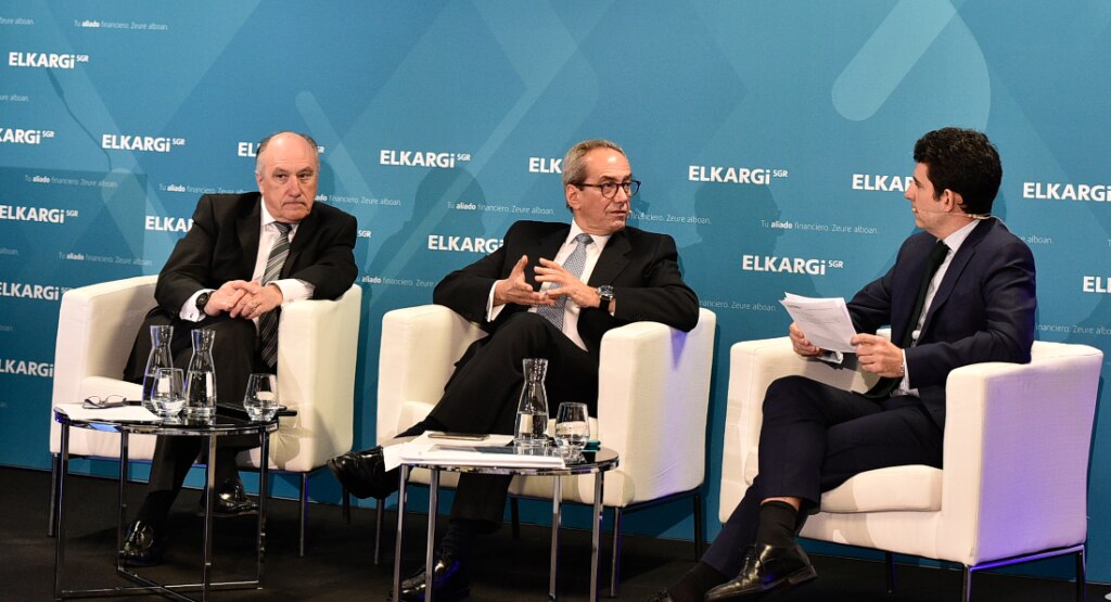 José Manuel González-Páramo. Consejero Ejecutivo BBVA. Desayuno Elkargi José Manuel González-Páramo. Consejero Ejecutivo BBVA. Desayuno Elkargi