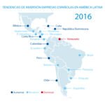 Gráfico tendencias de inversión de empresas españolas en América Latina en 2016