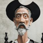 Escultura de Don Quijote de La Mancha