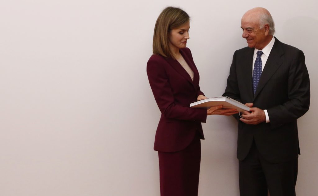 La Reina Letizia visita la Fundación Microfinanzas BBVA La Reina Letizia visita la Fundación Microfinanzas BBVA