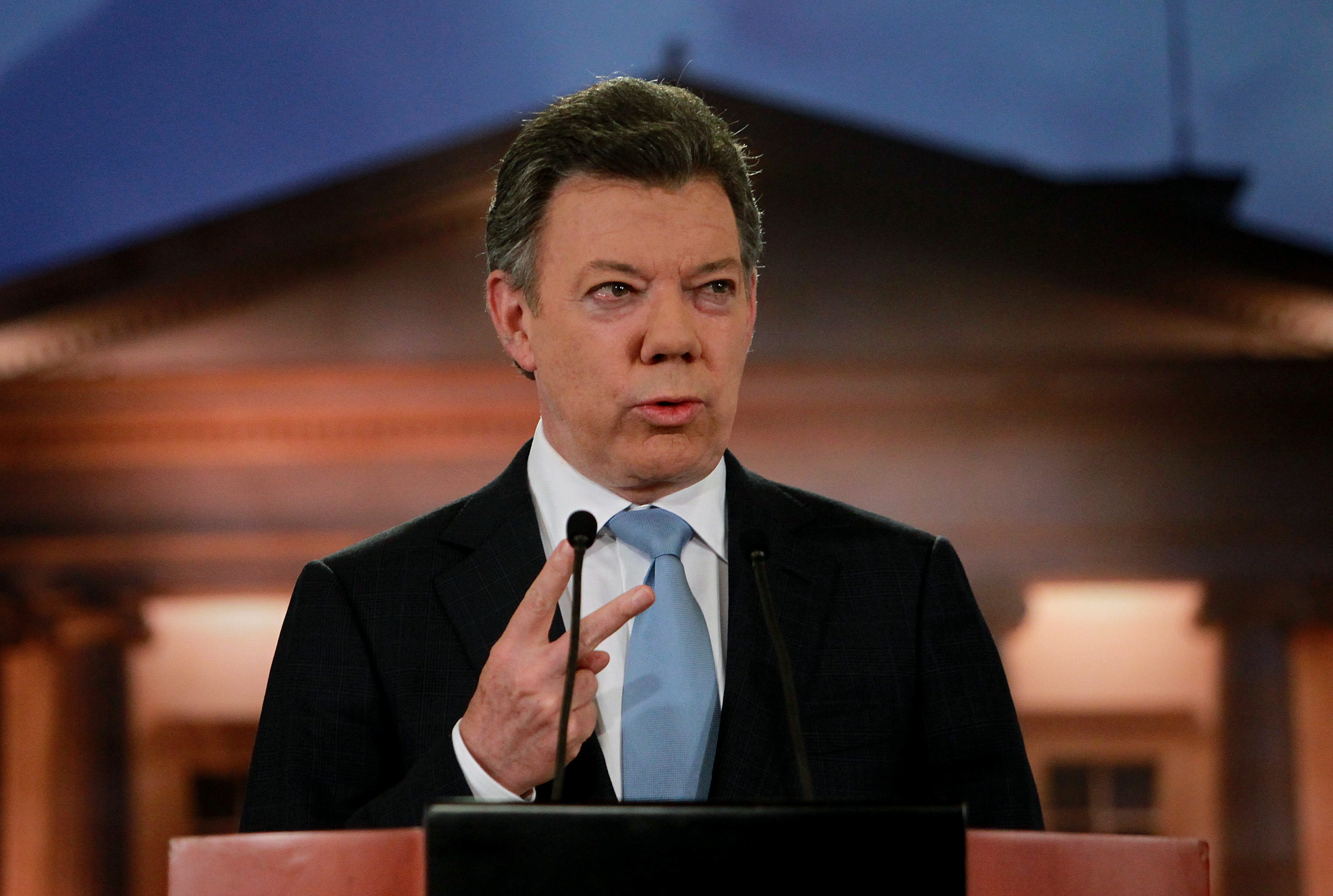 Imagen de Juan Manuel Santos Proceso de Paz Colombia 2012 Imagen de Juan Manuel Santos Proceso de Paz Colombia 2012