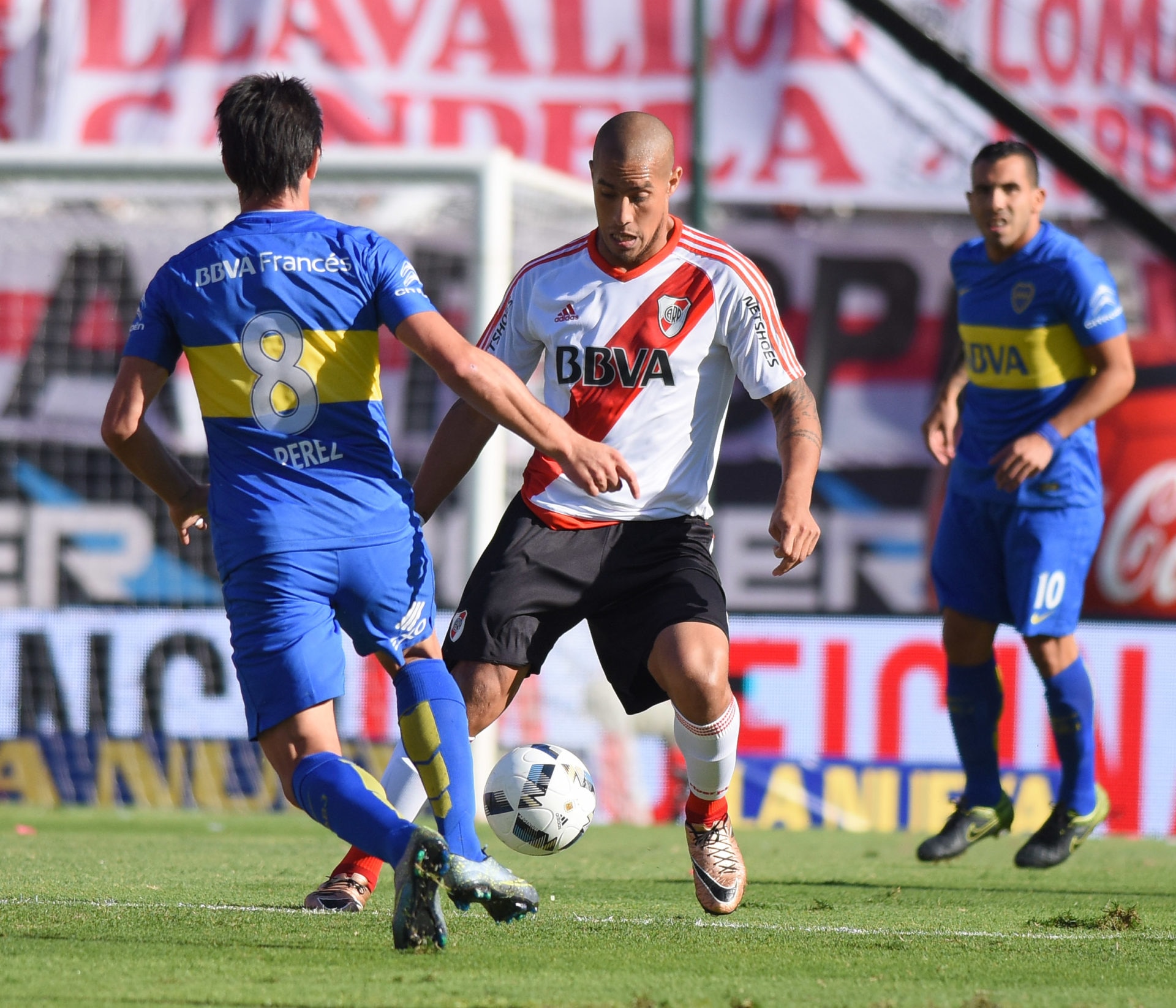 Fotografía del clásico Boca - River
