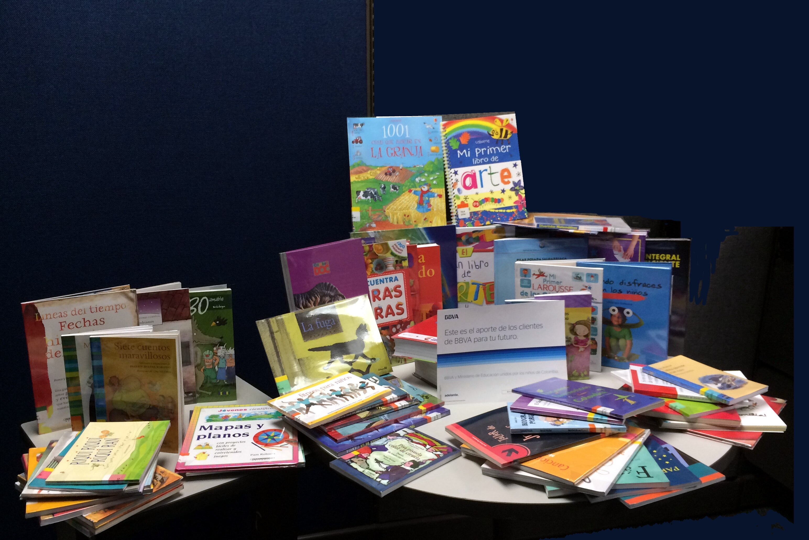Bibliotecas Semilla para los niños colombianos Libros para los niños colombianos por la iniciativa Bibliotecas Semilla