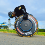 Fotografía de Francisco Sanclementem, atleta elite en silla de ruedas