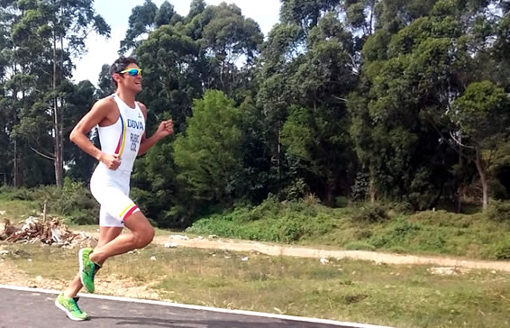 Juan Esteban Rubio, triatleta de 22 Años en la categoría Sprint
Fotografía de Juan Esteban Rubio, triatleta en Categoría Sprint
