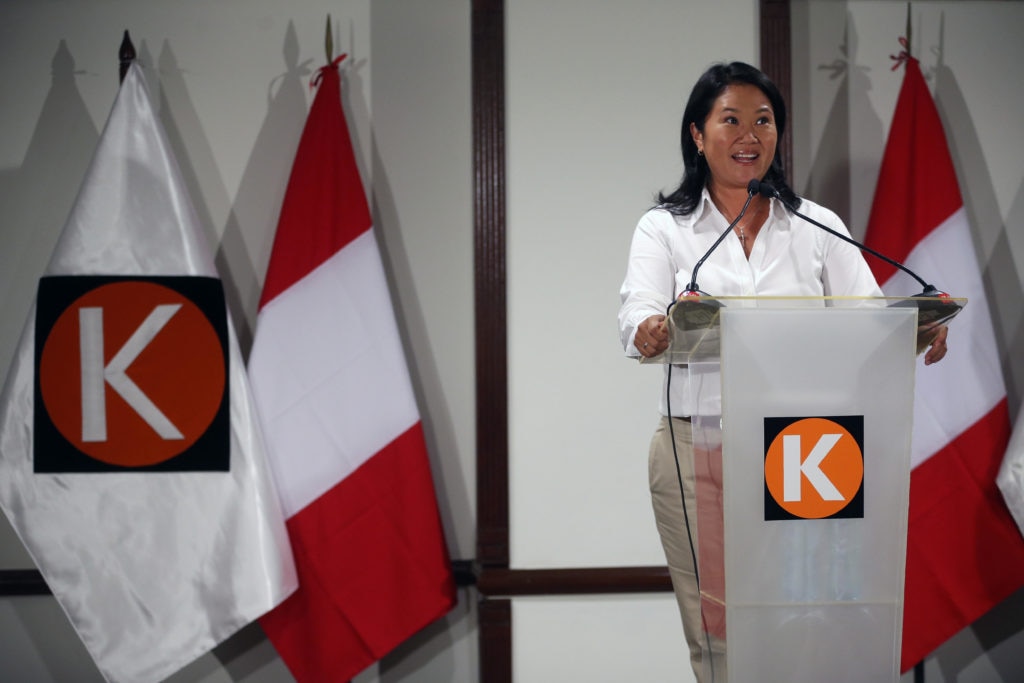 Keiko Fujimori Elecciones Perú abril 2016 Imagen de Keiko Fujimori Elecciones Perú abril 2016