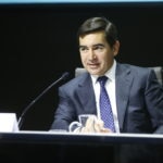 El consejero delegado de BBVA, Carlos Torres Vila, durante la presentación de resultados