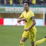 Bruno Soriano, capitán del Villarreal, celebrando un gol anotado en la Liga BBVA