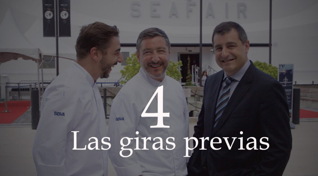 Cabecera giras previas dossier Gira BBVA- El Celler de Can Roca 2016 Fotografía de la cabecera giras previas dossier Gira BBVA- El Celler de Can Roca 2016