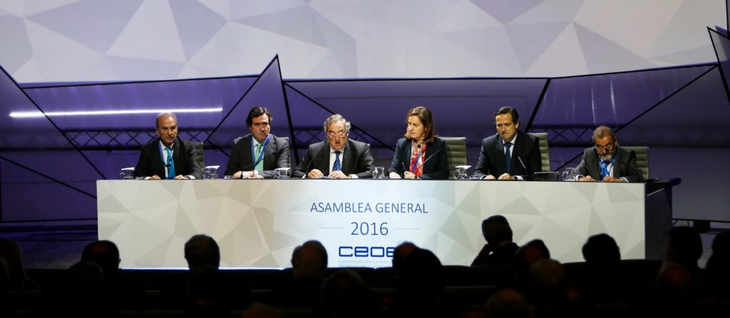 Acto de la CEOE en la Ciudad BBVA Acto de la CEOE en la Ciudad BBVA