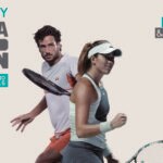 Garbiñe y Feliciano, protagonistas del 'Charity Day' del torneo madrileño | Imagen: http://www.madrid-open.com