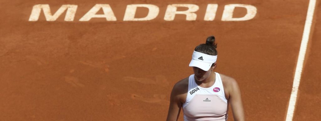 Garbiñe Muguruza, durante el Mutua Madrid Open de 2015 | Foto: EFE Garbiñe Muguruza, durante el Mutua Madrid Open de 2015 | Foto: EFE