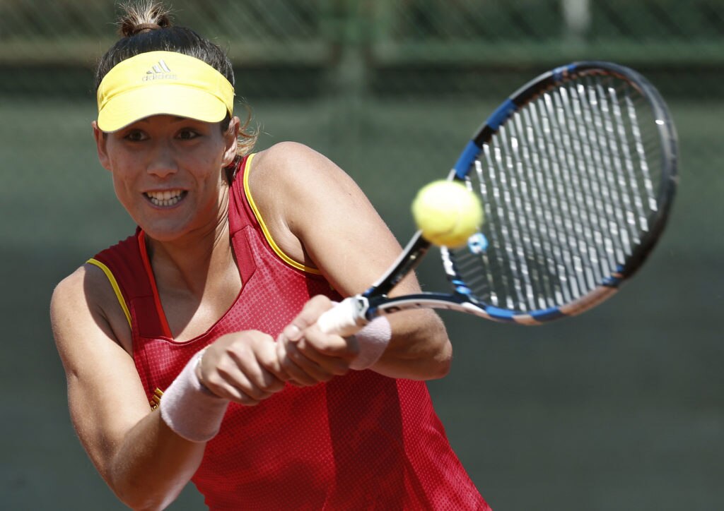 Garbiñe devuelve la pelota a Vinci | Foto: EFE