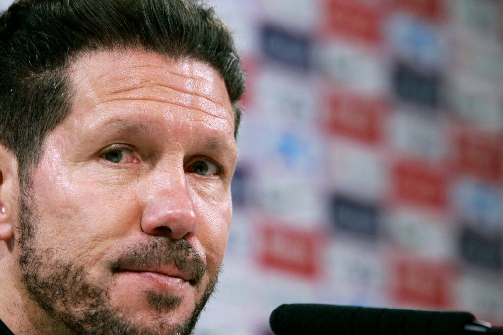 RUEDA DE PRENSA DE SIMEONE RUEDA DE PRENSA DE SIMEONE