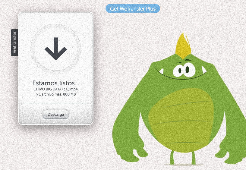 Wetransfer programas gratuitos trabajar recurso