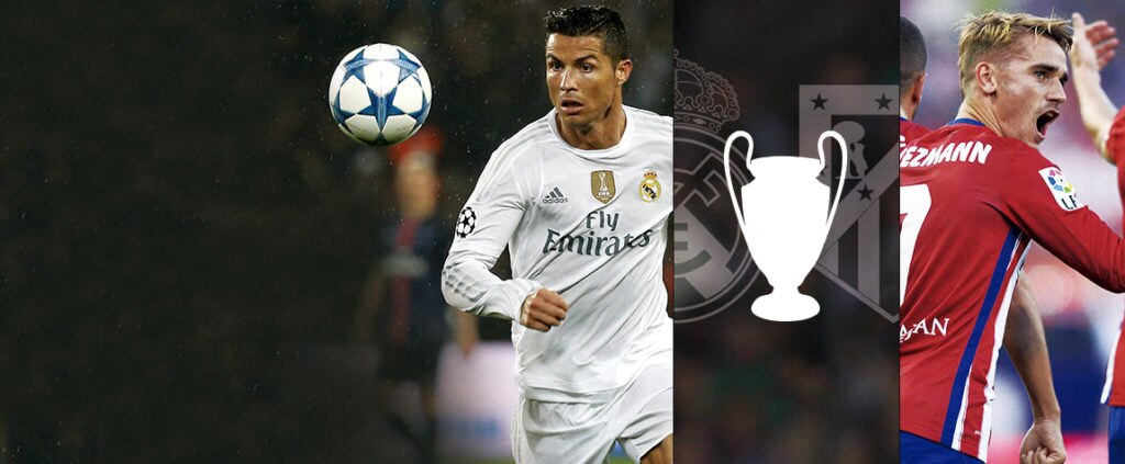 Real Madrid vs. Atlético, final de la Champions League Real Madrid vs. Atlético, final de la Champions League