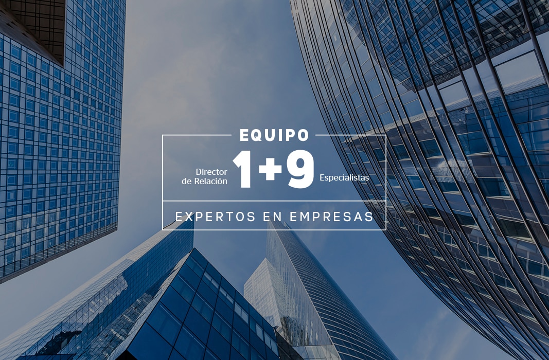 Imagen BEC 1+9 BBVA, publicidad, campaña marketing, Banca de empresas Expertos en empresas BBVA 1+9